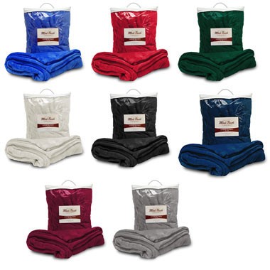 Mink Touch Luxury Baby Blanket - large 1
