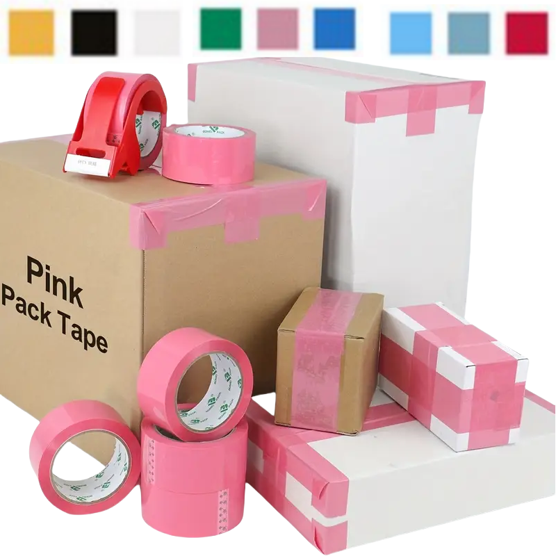 Multi-Color BOPP Tape for Shipping & Sealing 1