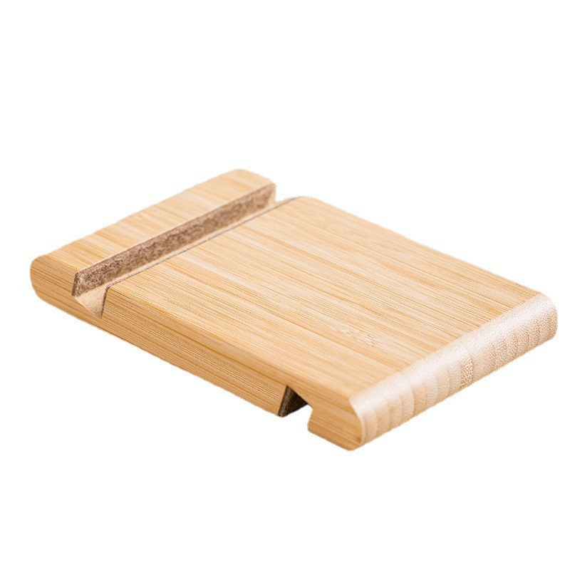Natural Bamboo Phone Stand 2