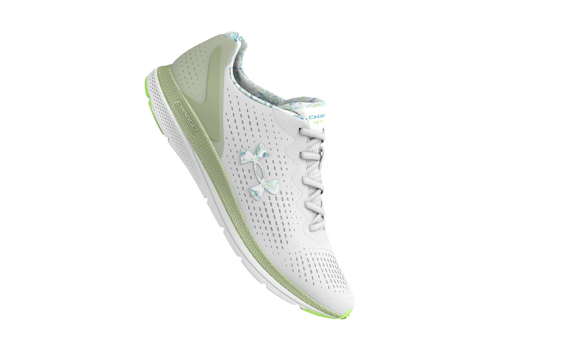 Women's UA Charged Impulse 2 Print Running Shoes 2