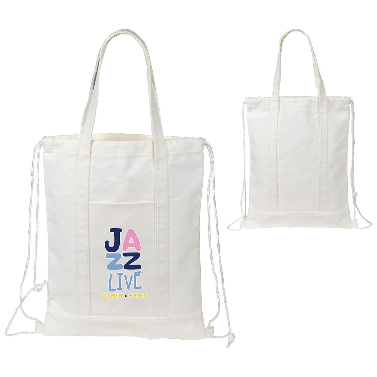 Sloop RPET Canvas Drawstring Bag 4