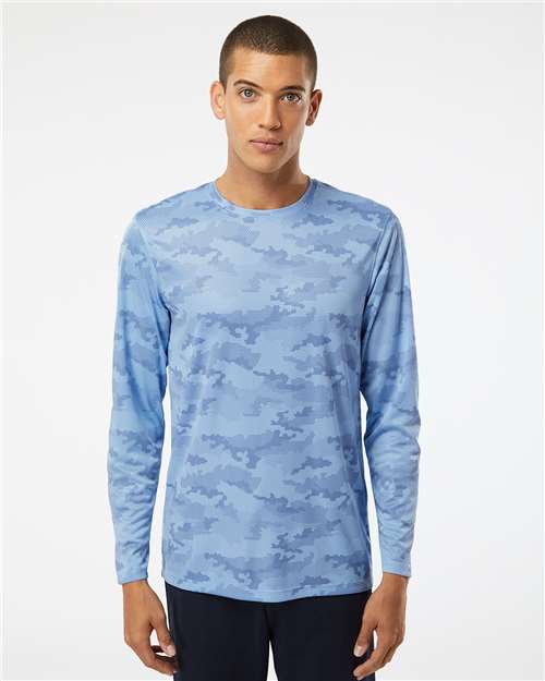 Unisex Pompano Performance Camo Long Sleeve T-Shirt - 217 24