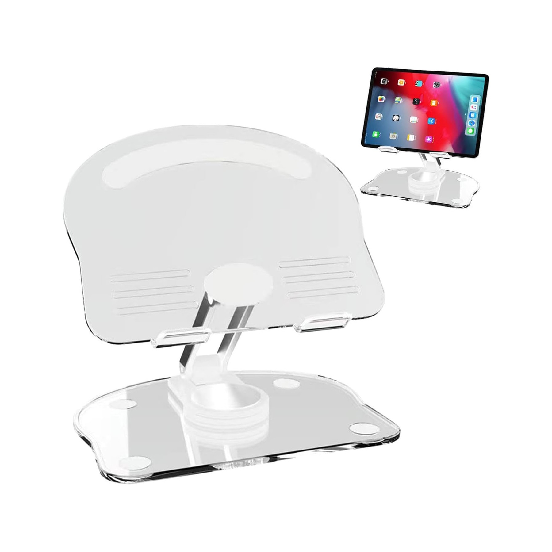 360 Degree Acrylic Tablet Stand 1