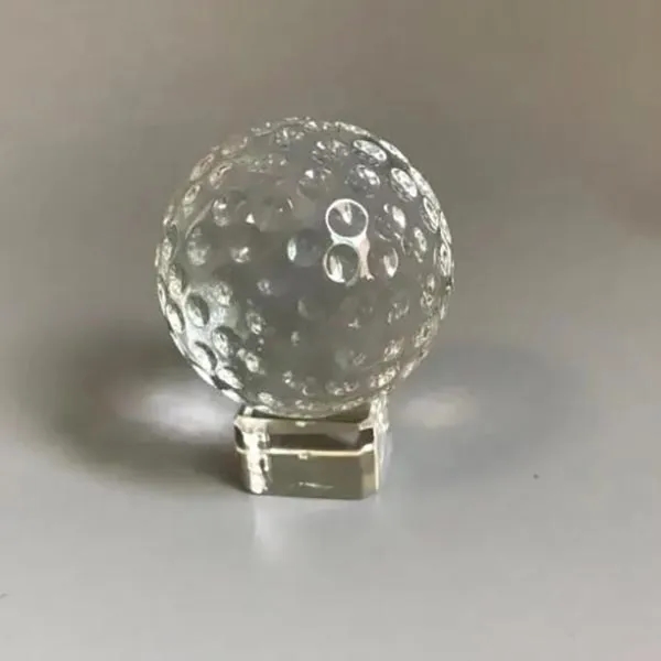 Personalized Crystal Ball Award 7