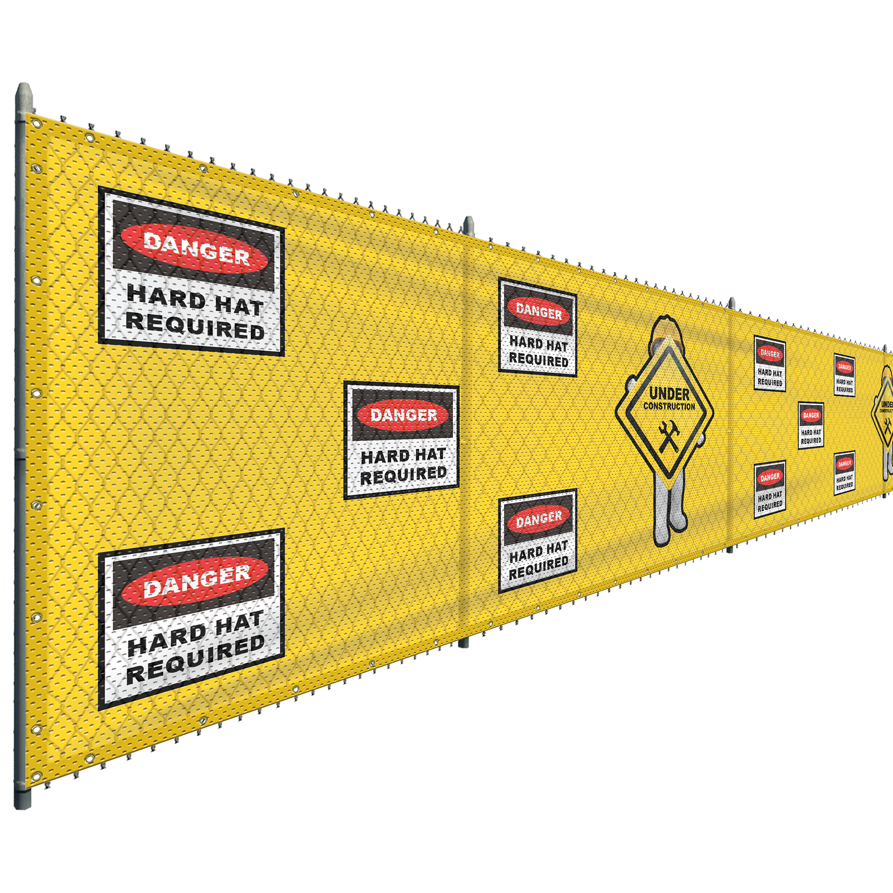 6' x 48' Polyester Mesh Banner 13