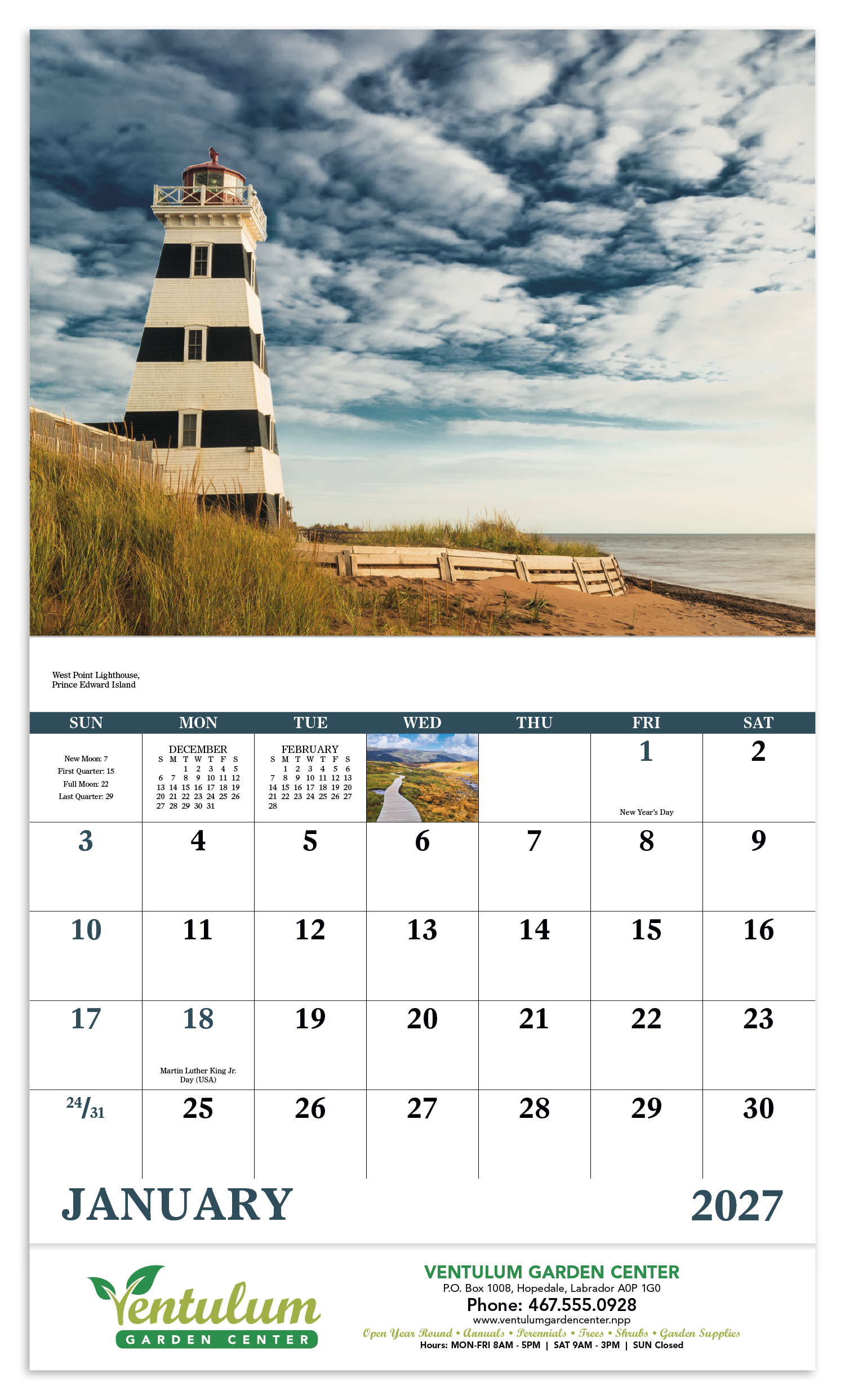 Good Value™ Atlantic Voyages - Stapled Calendar 68
