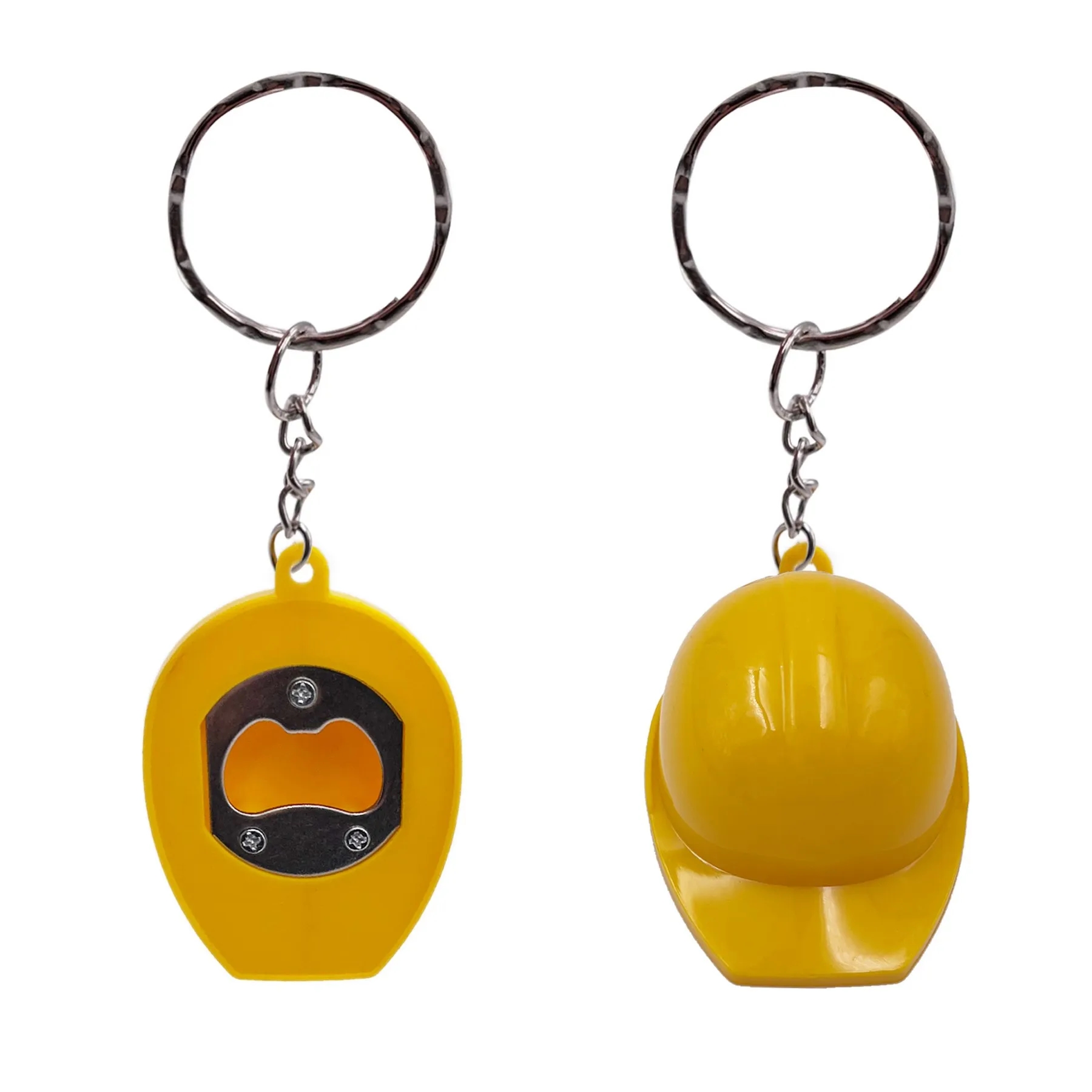 Hard Hat Bottle Opener Key chain 2