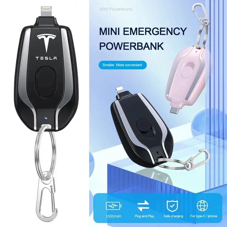 US Stock 1500mAh Mini Power Emergency Pod 5