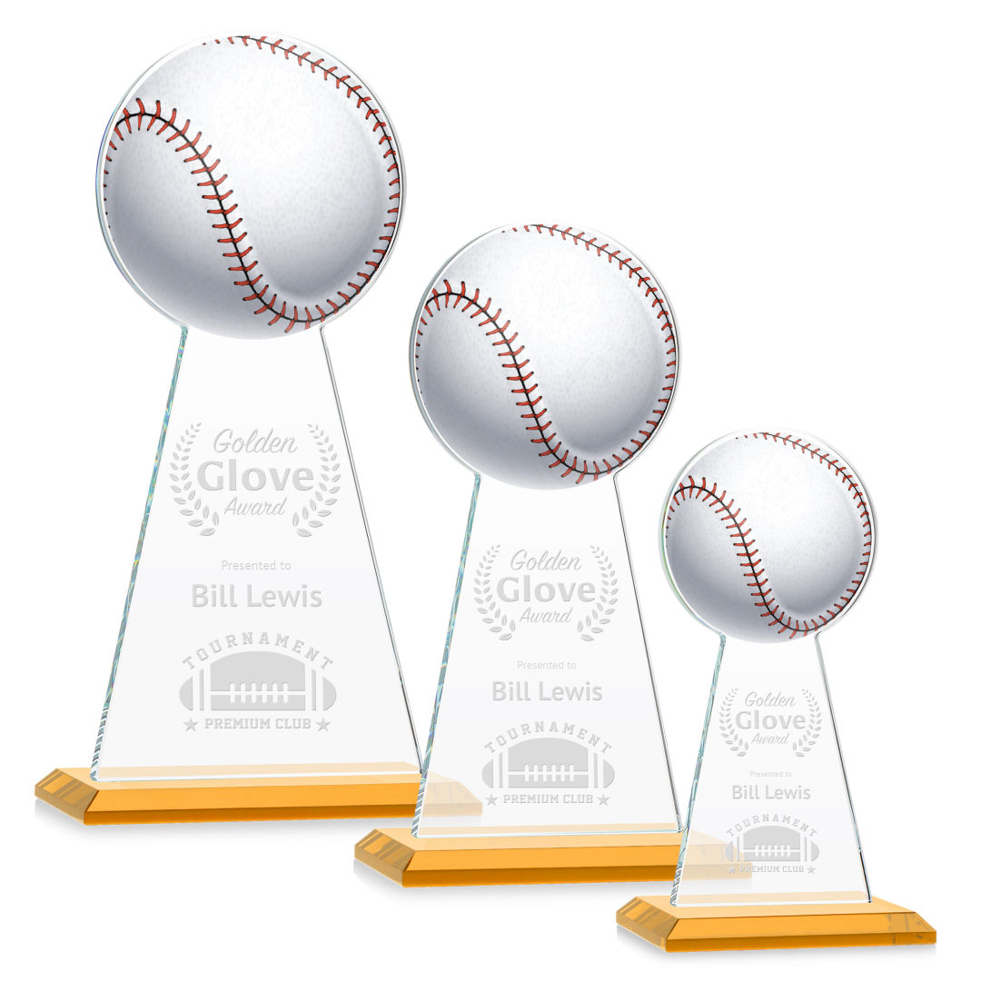 Edenwood Baseball Award - Amber 6