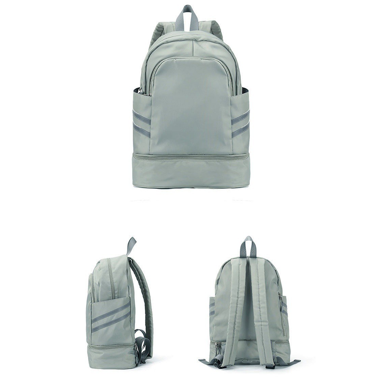 Gym Bag For Women Waterproof Backpack With Shoe Compartment 12
