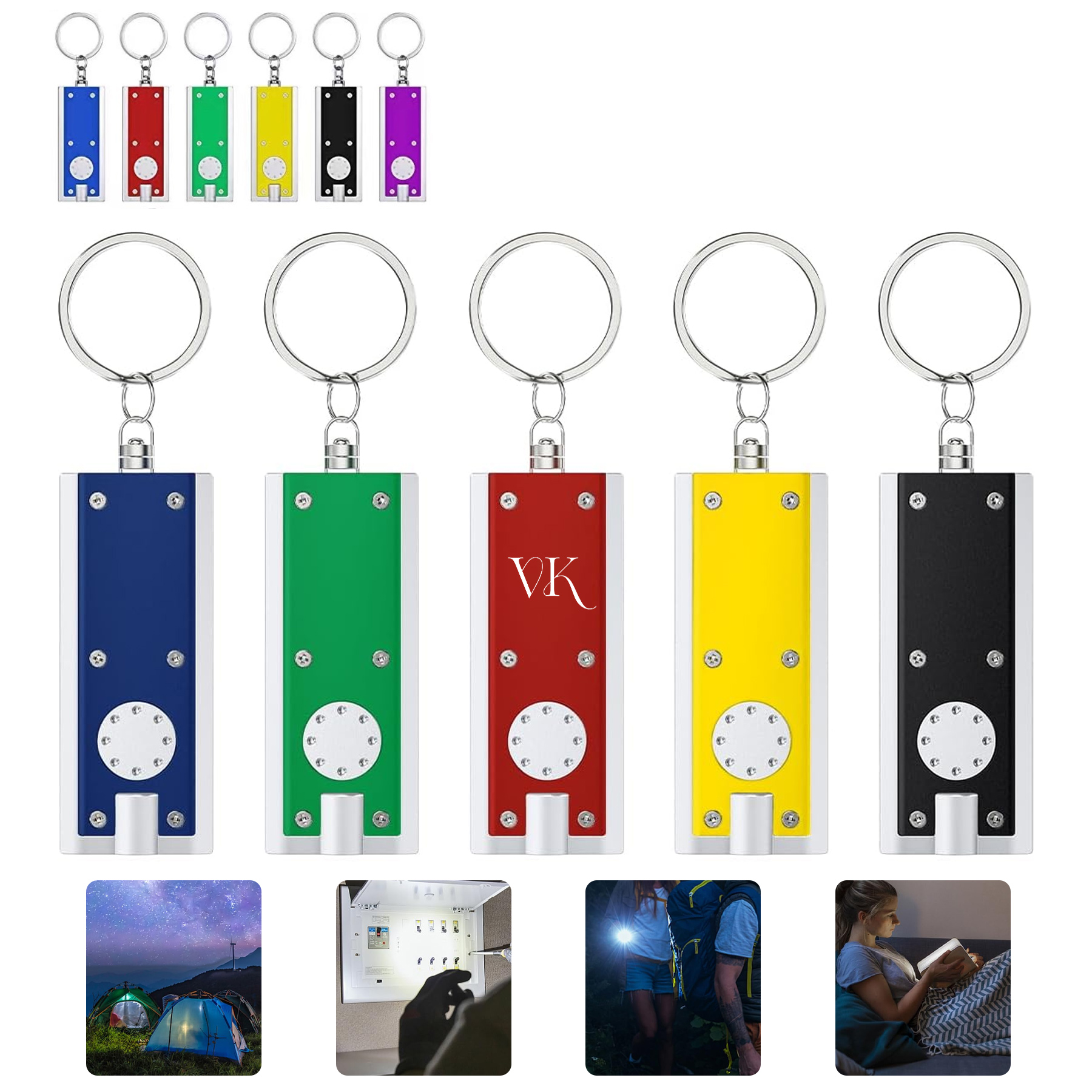 LED Keychain Flashlight Mini 3