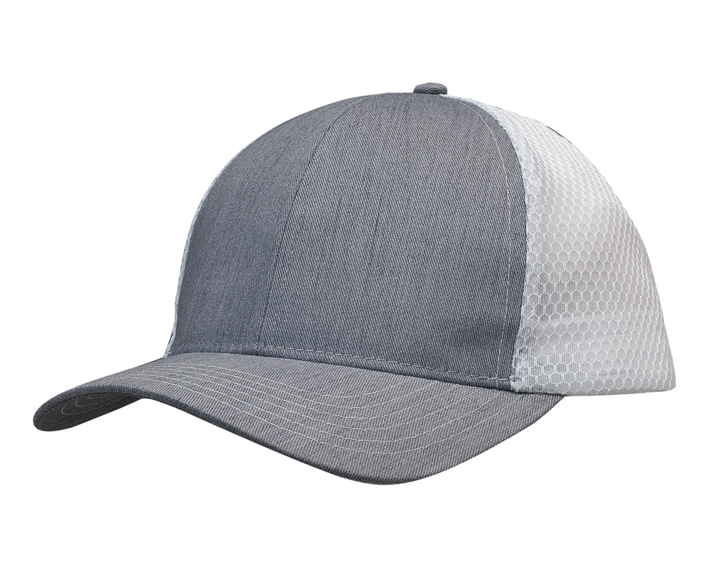 Light Brushed Poly Cotton Marle with honeycomb mesh 3