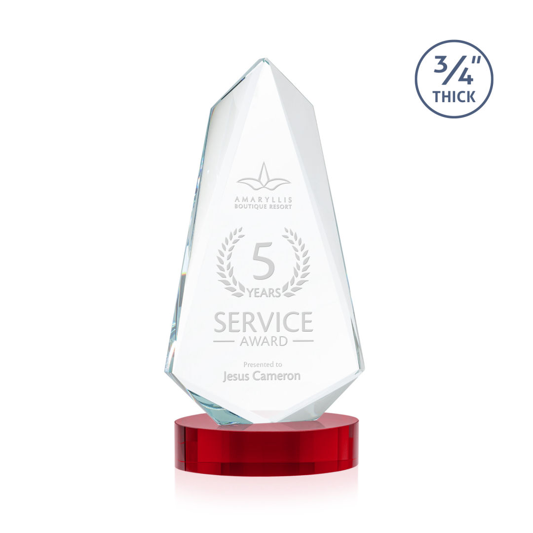 Sheridan Award on Alberton Base - Red 1