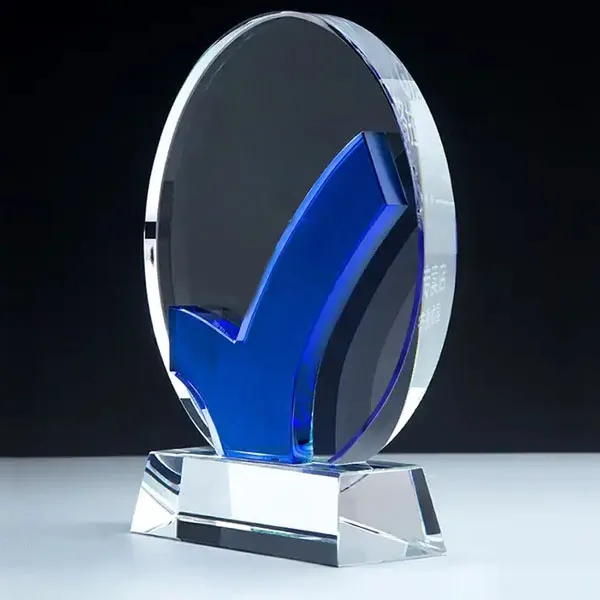 Accomplishment Circle Crystal Award 2