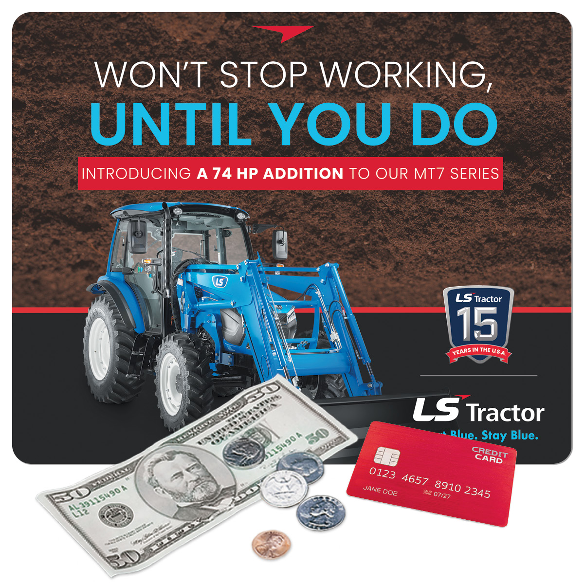 Origin'L Fabric Stitched Edge Fabric  Counter Mat-9"x11"x1/8"