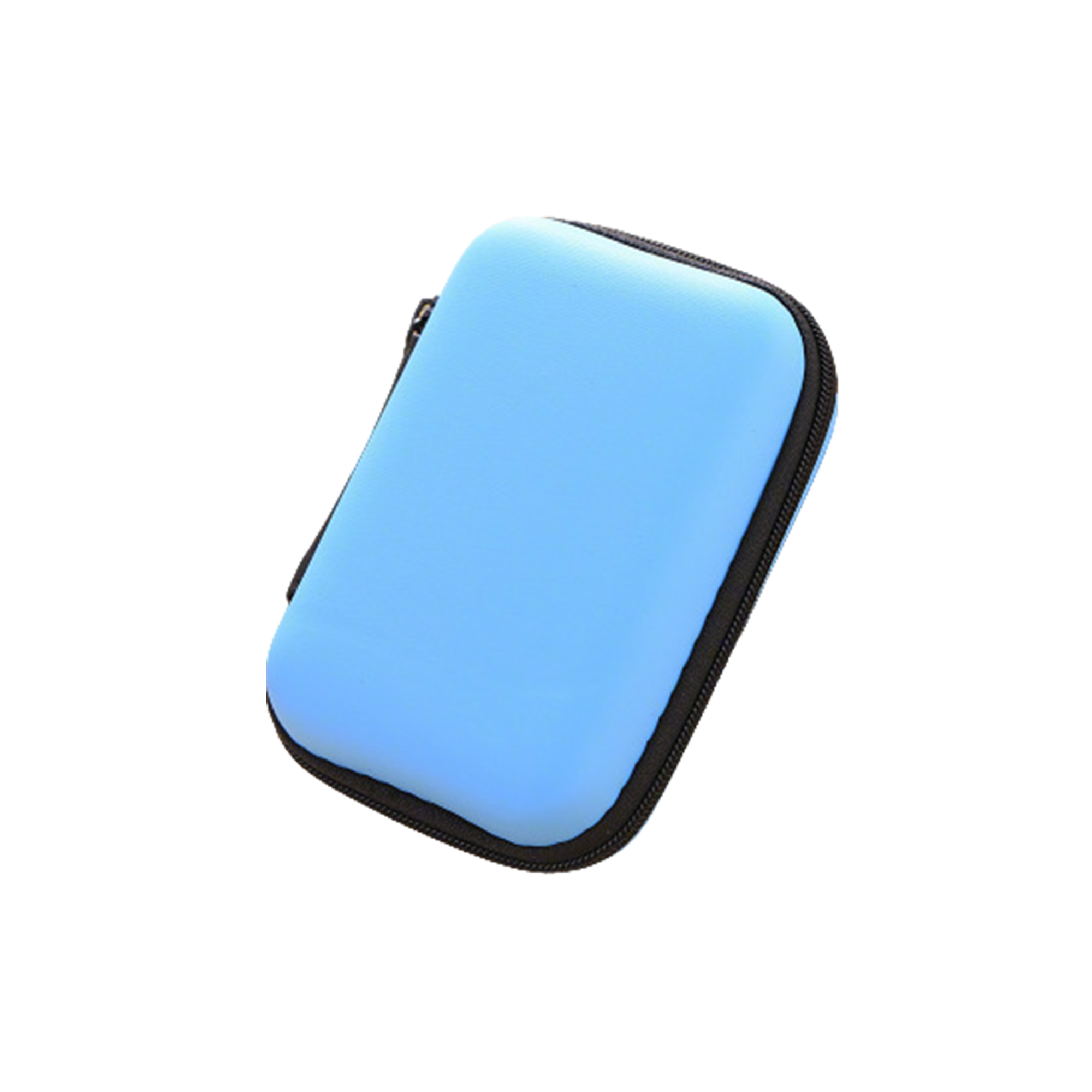 Polyurethane Ethylene Vinyl Acetate Earphone Cable Storage Case 4.33 x 3.15 x 1.57" 4