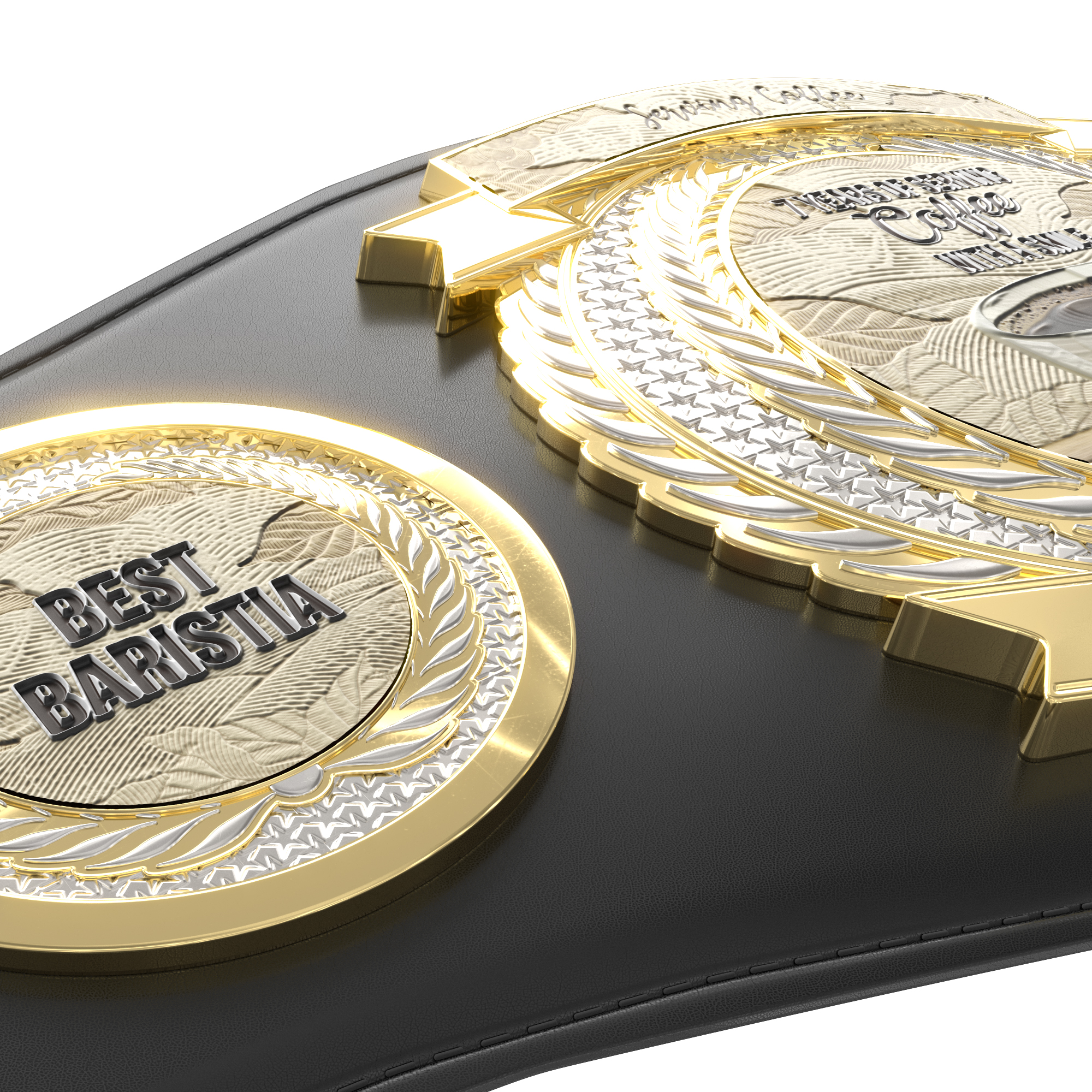 Express Vibraprint® Perpetual Championship Award Belt- Round 10