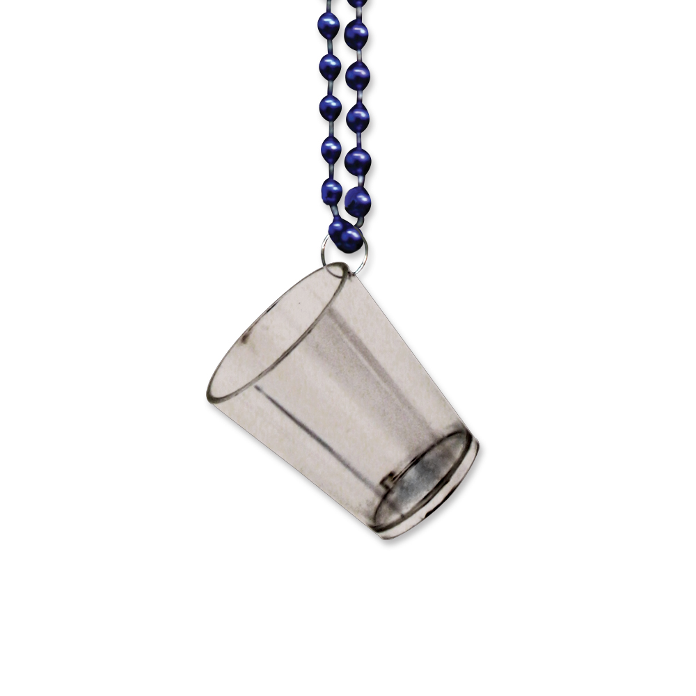 Shot Glass Bead Necklace 3