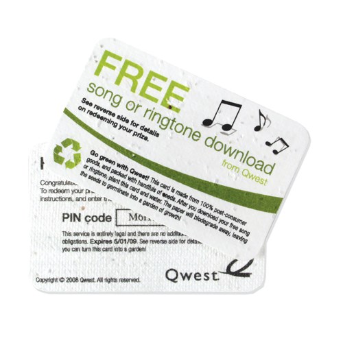 Seed Paper Credit Card