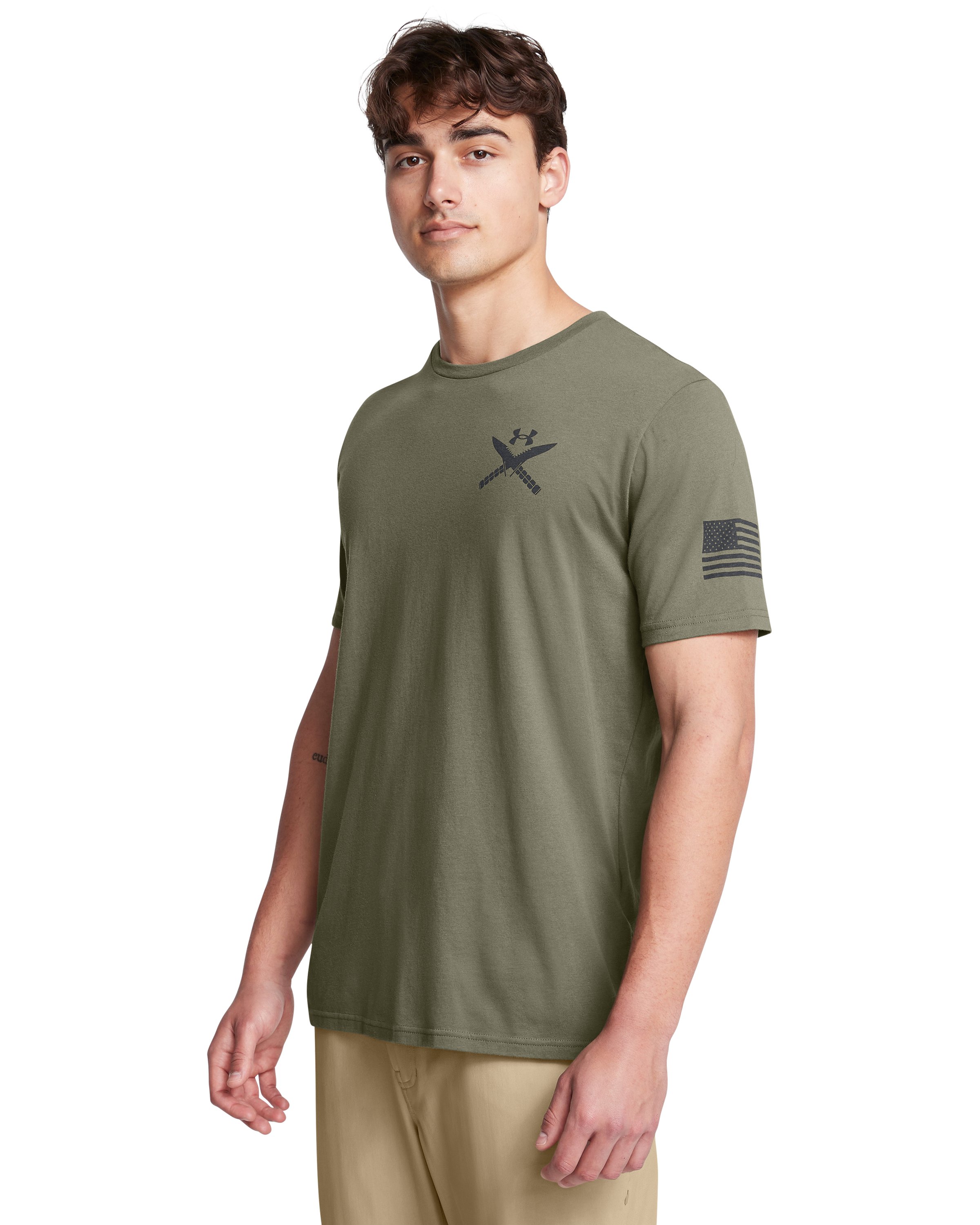 UA Freedom Spine Men's T-Shirt 1
