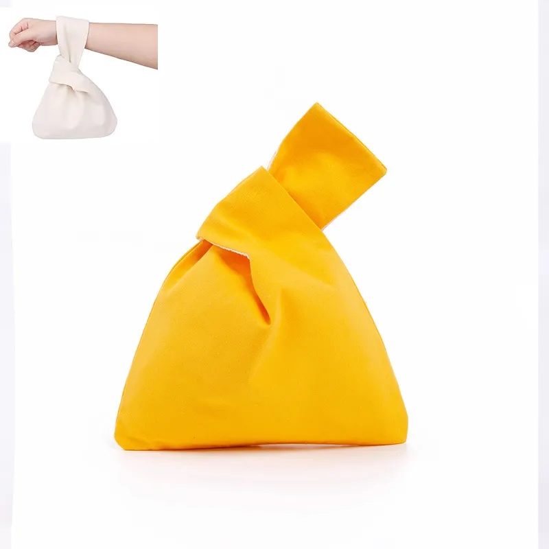 Canvas Knot Wrist Bag 4
