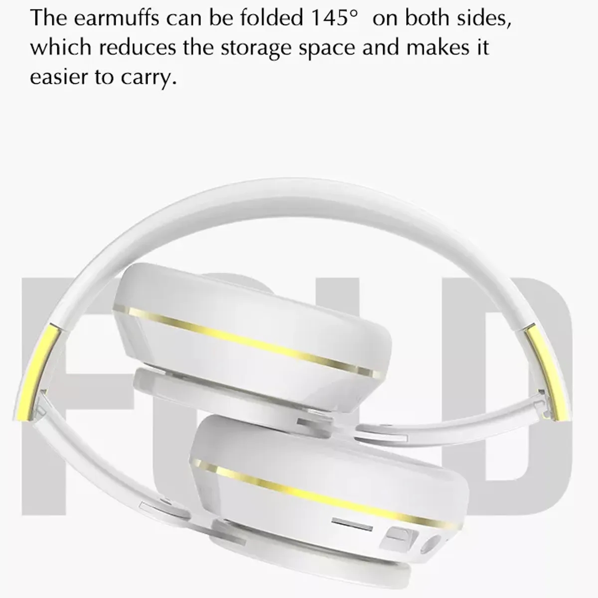 Wireless Foldable Sports Head Mounted 5.1 Gaming Headset 4