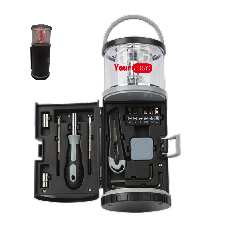 LED Camping Lantern with Built-In Tool Kit 2