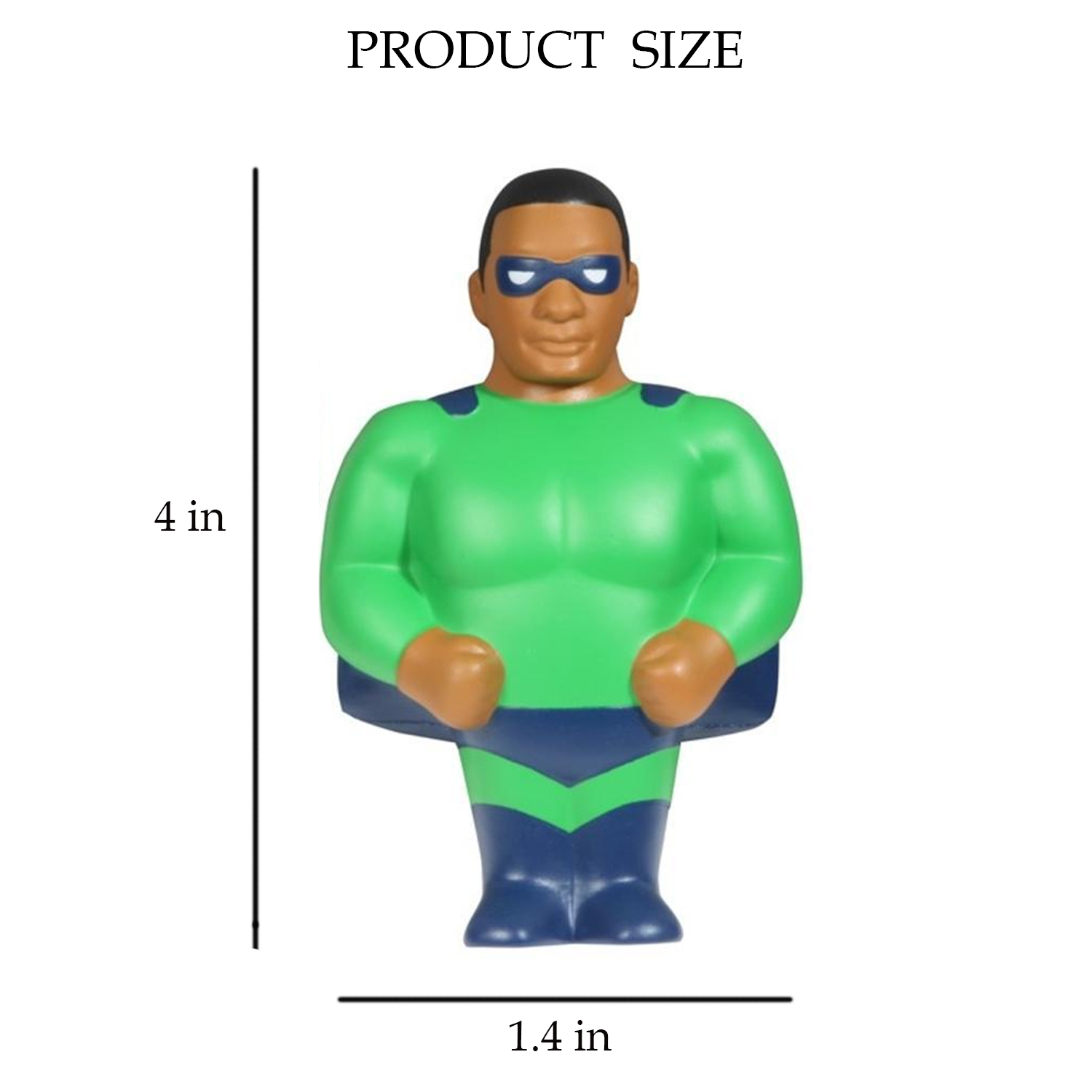 African American Super Hero Stress Reliever balls 1