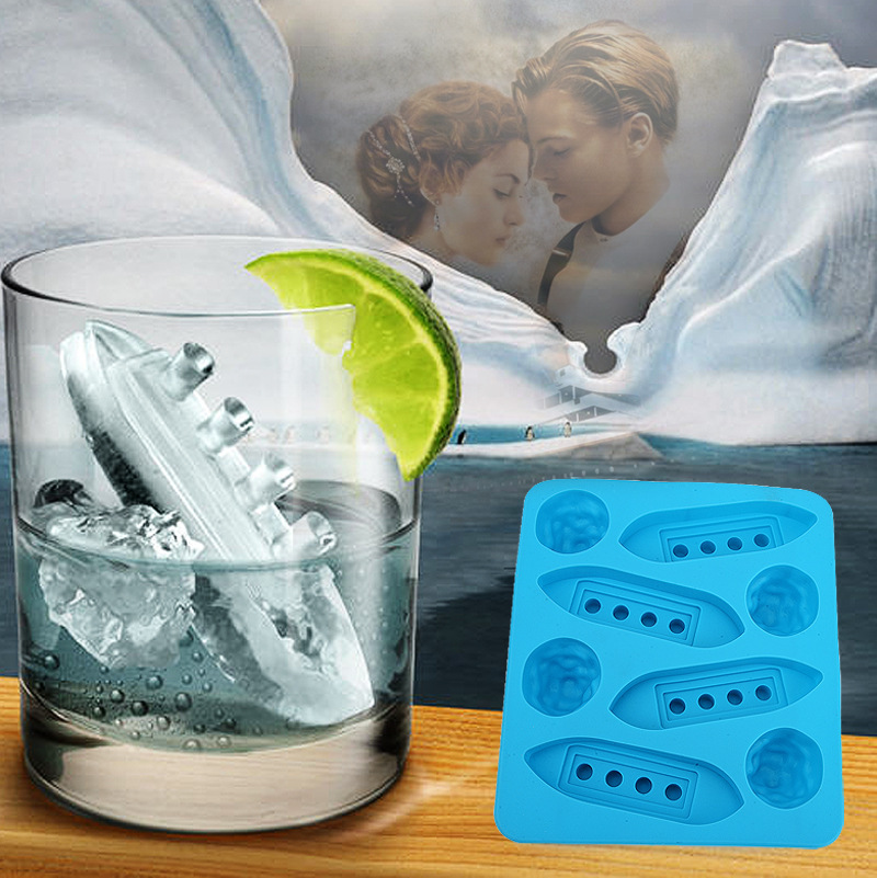 Silicone Titanic Ice Tray 2