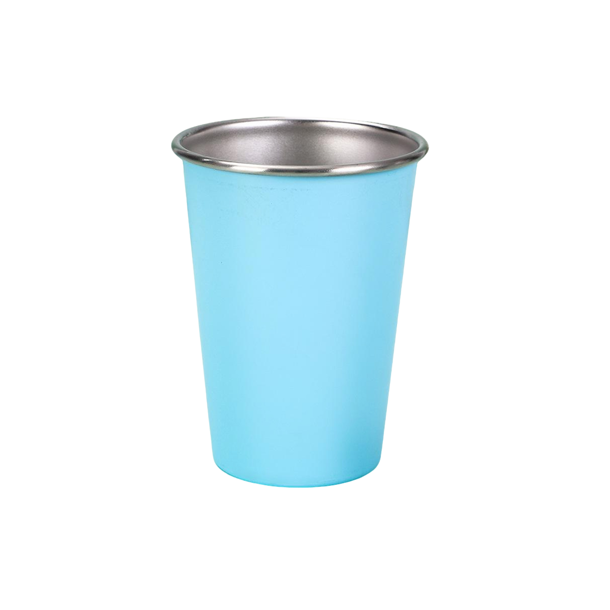 Black Stainless Steel Shatterproof Sixteen Ounce Pint Glass 3