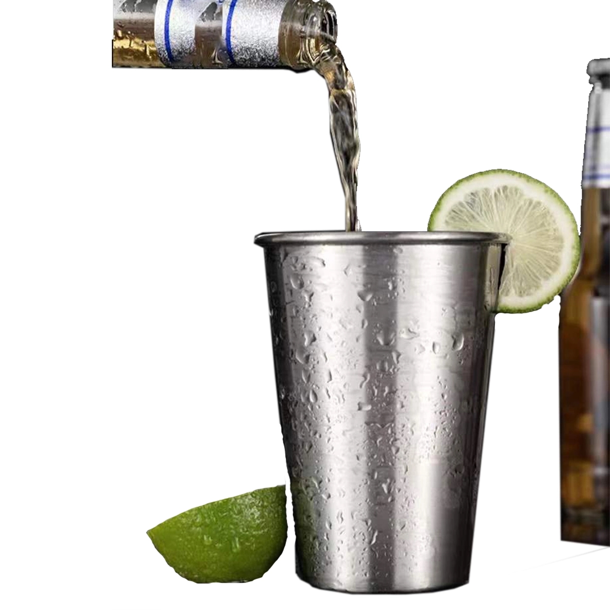 16oz Stainless Steel Beer Cup 3