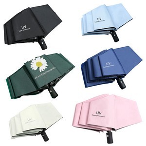 Auto Open Close Umbrella With Sun And Rain Protection 7