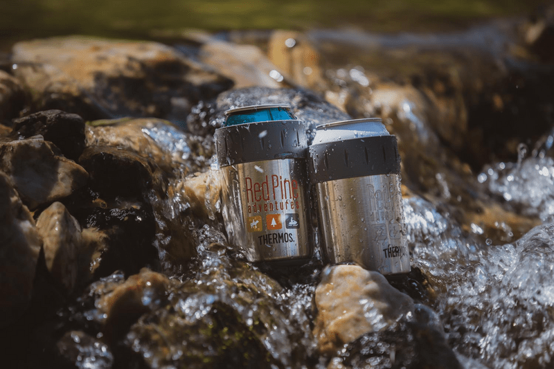 12 oz. Thermos® Double Wall Stainless Steel Can Insulator 21