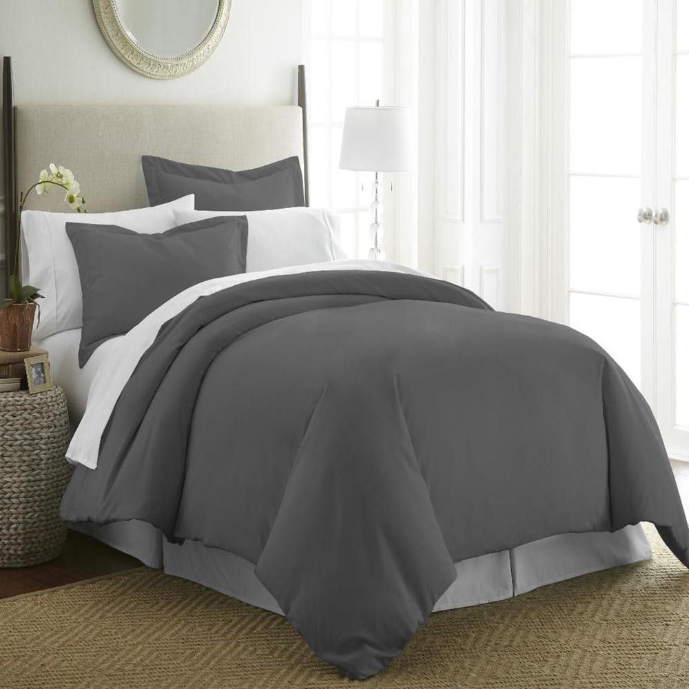 Duvet Cover Sets - Gray Twin XL 2 Piece 1