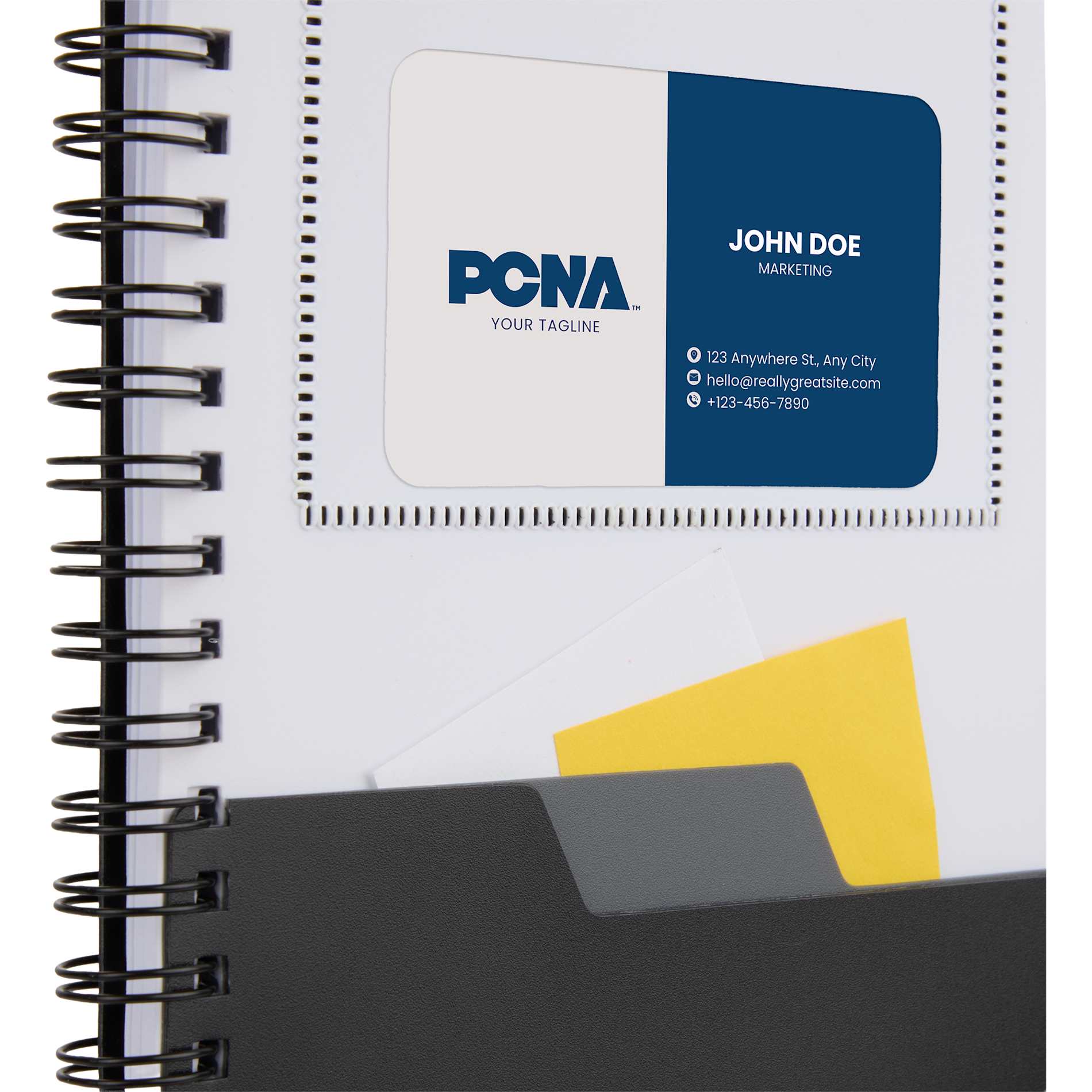 5” x 7” FSC® Recycled Stash Spiral Notebook 167