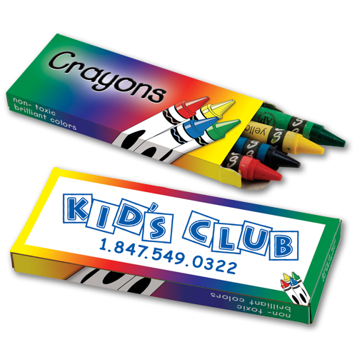 4 Pack Crayons