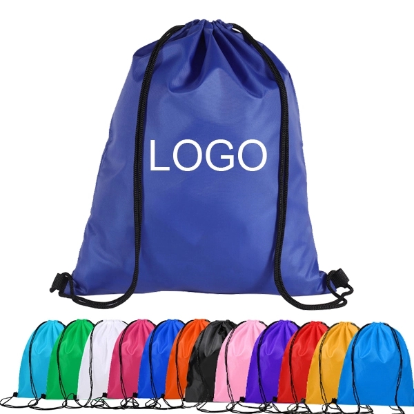 Promotional Nylon Drawstring Backpacks 2