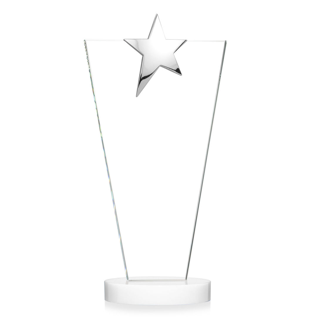 Mantella Chrome Star VividPrint™ Award - White 5