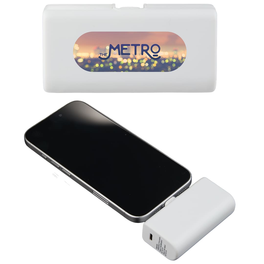 Stay Powered 1200 mAh Power Bank with Type-C Tip 100