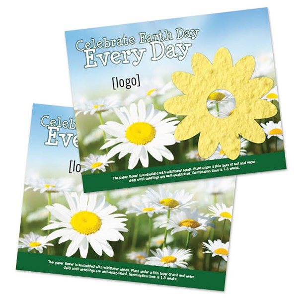 Seed Paper Shape Postcard 22
