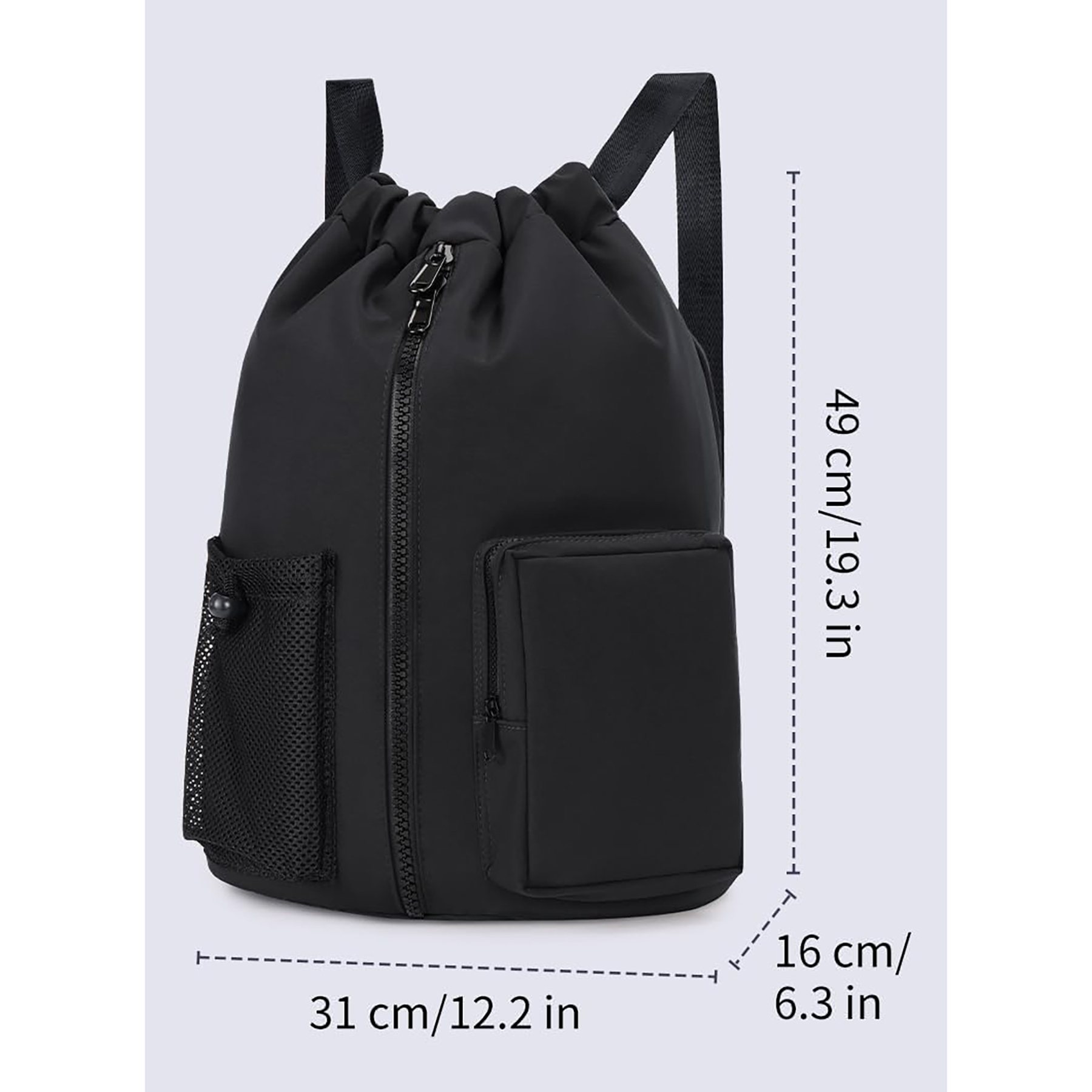 Drawstring Backpack withWater Resistant 6