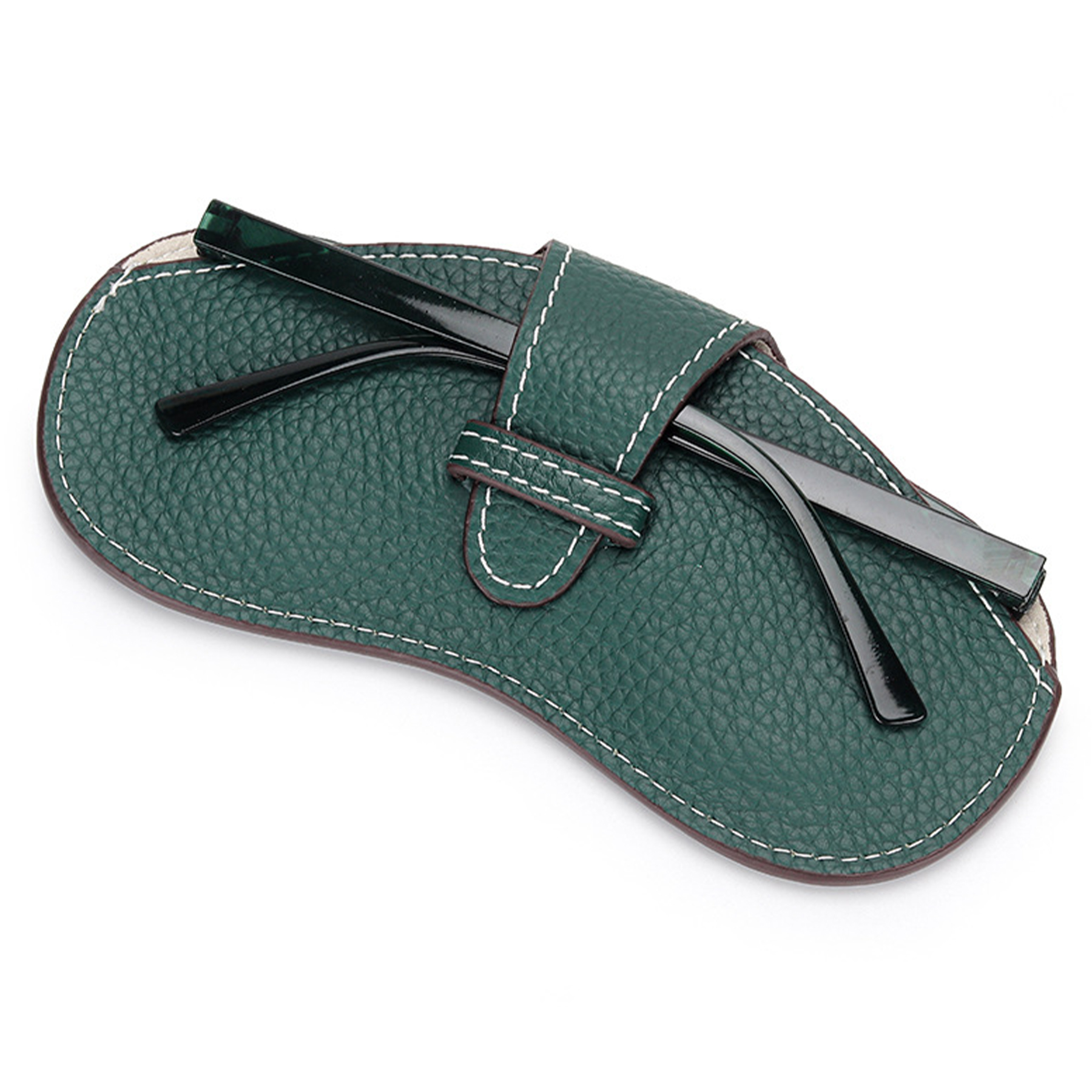 Genuine Leather Sunglasses Storage Bag 9