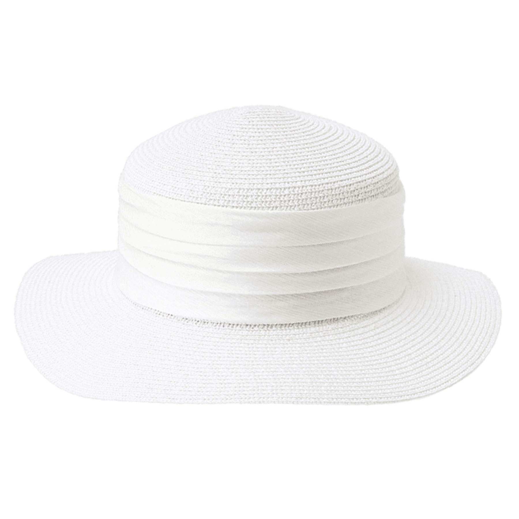 Summer Beach Sun Protective Flat Straw Hat For Women 3