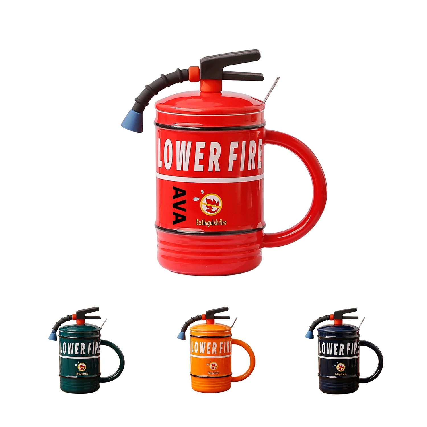 Fire Extinguisher Shaped Cup 2