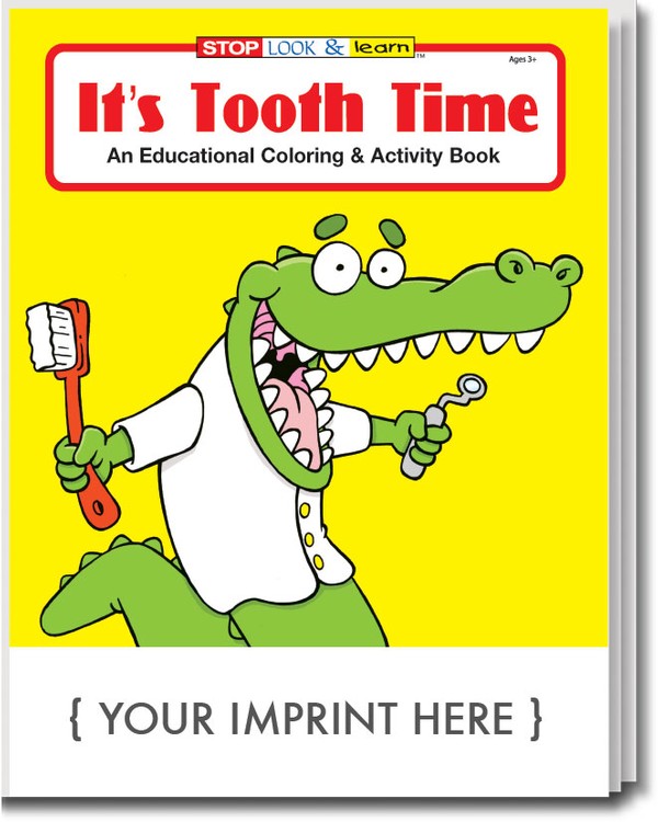 COLORING BOOK - It's Tooth Time Coloring & Activity Book 2