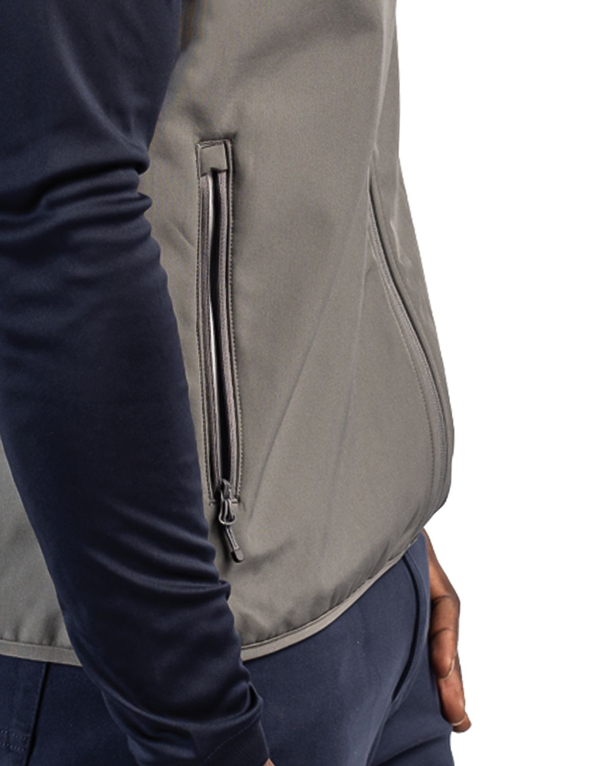 Clique Trail Recycled Stretch Softshell Mens Full Zip Vest 20