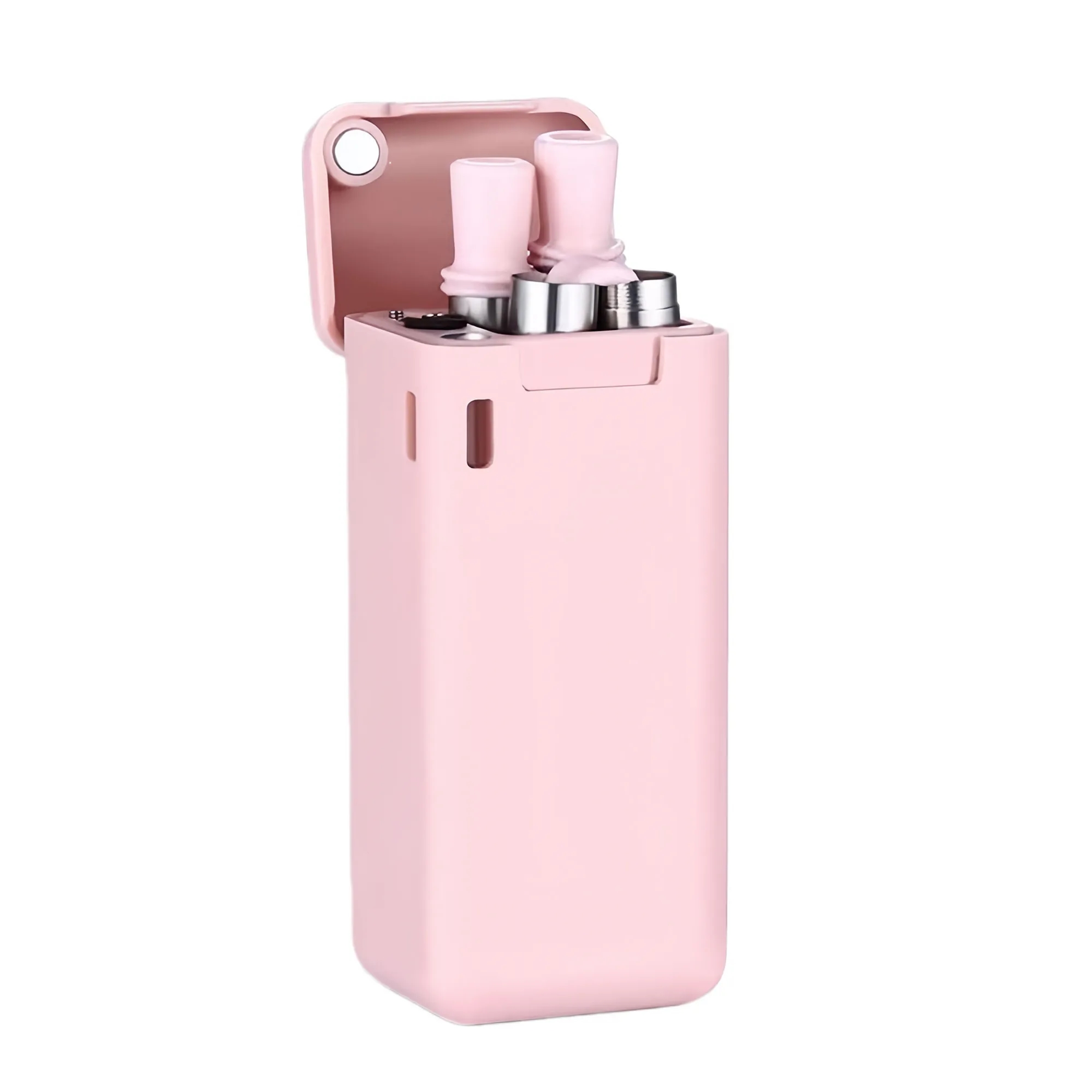 Foldable Reusable Stainless Steel Silicone Straw Set?? 5