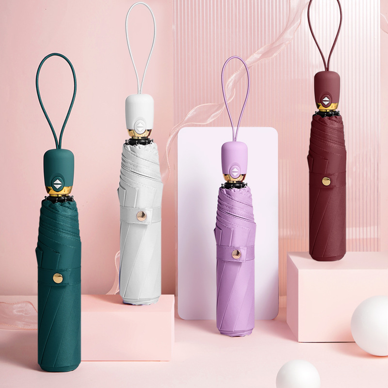 Curved Folding Umbrella Summer Parasol 1