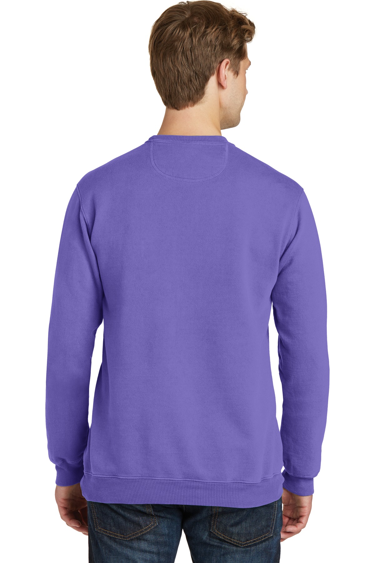 Beach Wash Garment-Dyed Crewneck Sweatshirt