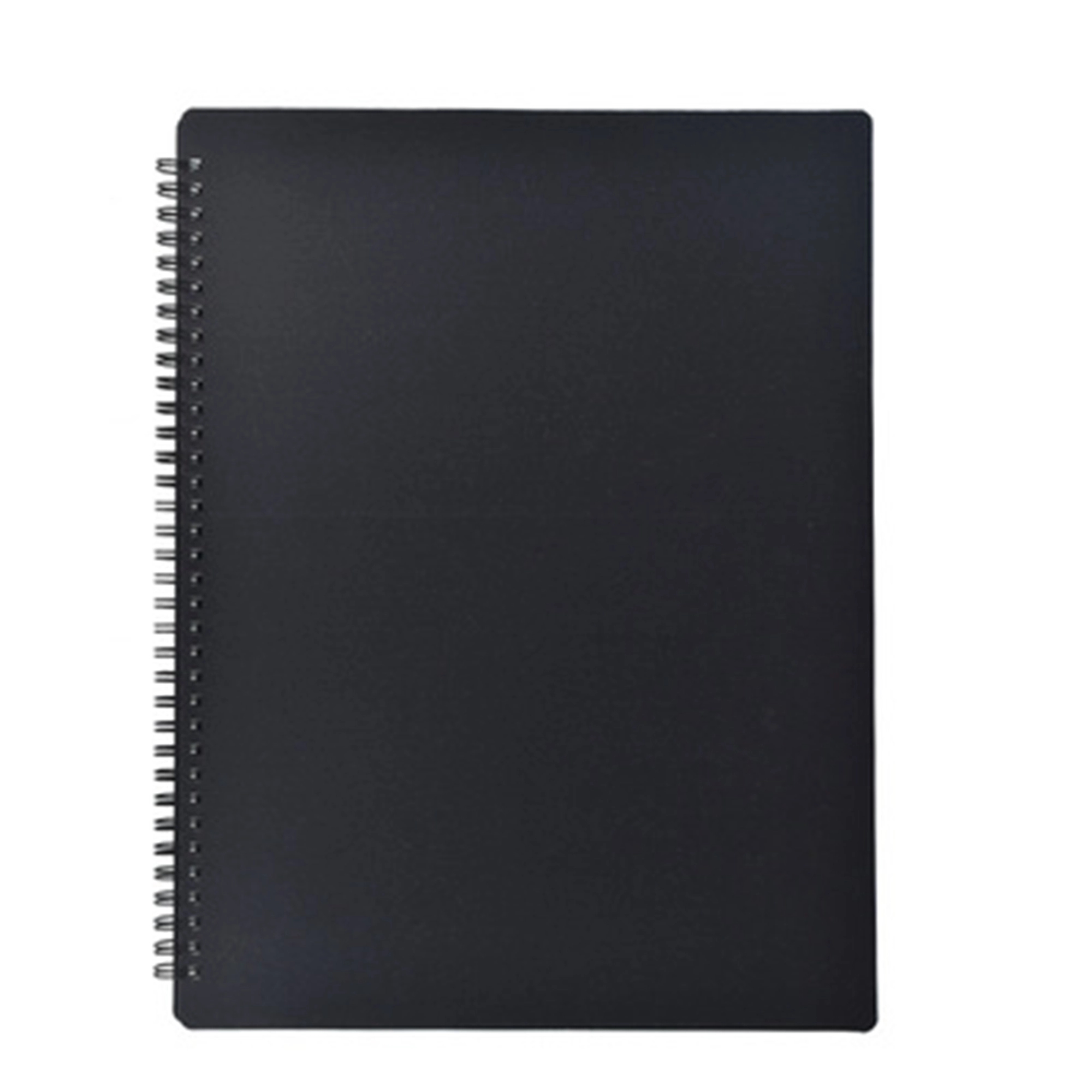Spiral thickened coil notebook